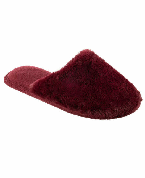 Isotoner Signature Isotoner Women’s Boxed Faux Fur Laurel Clog Slippers 8.5 -9